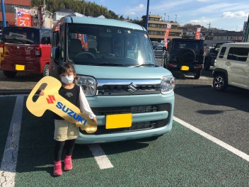 I様ご納車おめでとうございます❣
